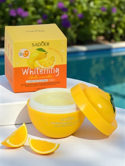 Aurelia Lemon Hydratica Maskë Kundër Rrudhave me Ekstrakt Limoni 120ml
