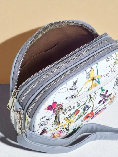 Royalfashion Sieviešu maza rokassoma no ekoloģiskās ādas Floriana