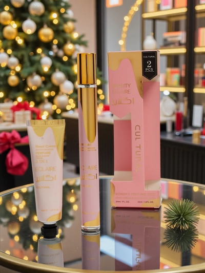 Twous Enspire Eau de Parfum pou Fanm & krèm pou men Epic Ecler