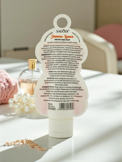 Sadoer Aurelia Jasmine Lemon perfumed hand cream 50 ml bear