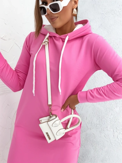 Royalfashion Sieviešu kokvilnas mini kleita
