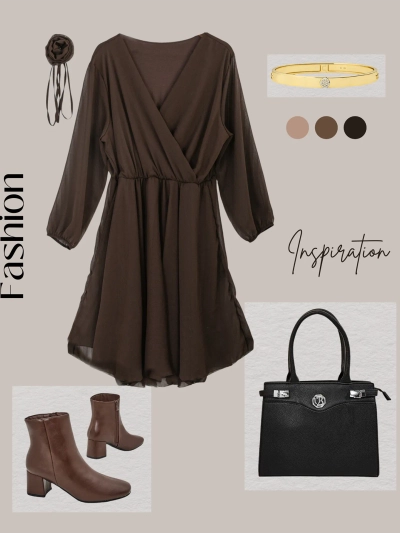 Royalfashion Klasiska kāju garuma sieviešu kleita