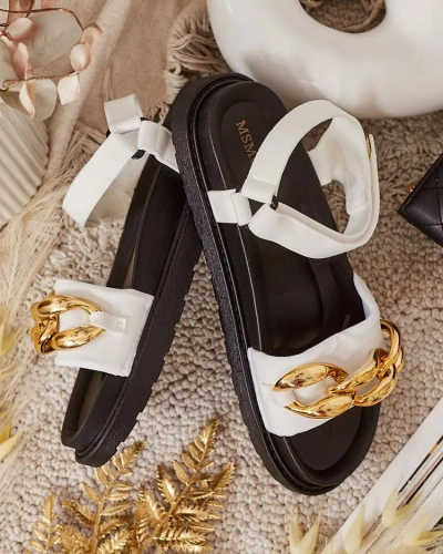 Royalfashion Women's Orette chain sandals