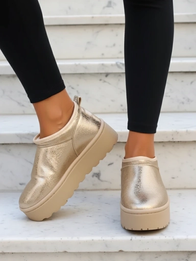 Royalfashion Женские короткие сапоги a'la snow boots Ozozi