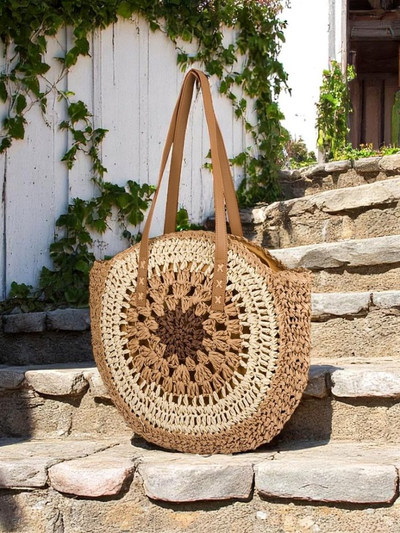 Royal Fashion Flora Grande Straw Women's Handbag