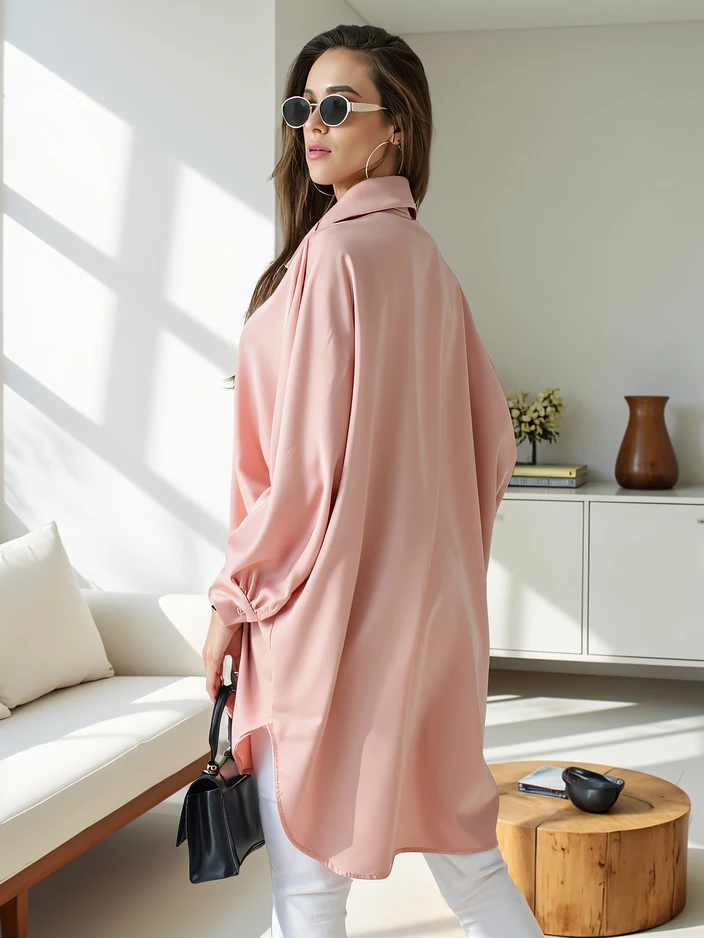 Royalfashion Long women's oversized shirt
