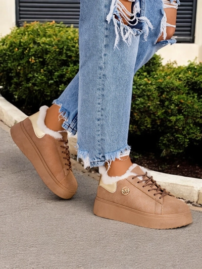 Royalfashion Women's Sneakers with Romii lining