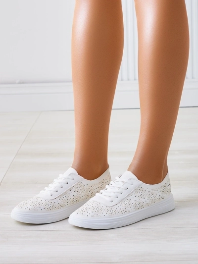 Royalfashion Lace-up women's sporty shoes with a print Fennie