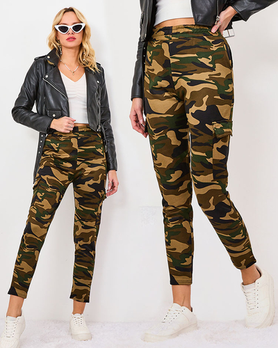 Royalfashion Green women's insulated moro combat pants