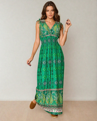 Royalfashion Women's print midi dress