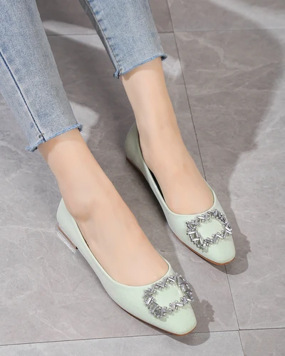 Royalfashion Women's ballet flats with glitter Ofenale