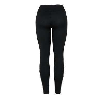 Black high-waisted leggings - Pants 1