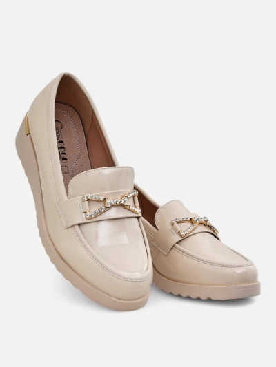 Royalfashion Sieviešu mokasīni uz zemas platformas Leffo
