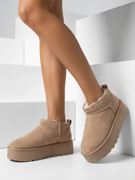 Royalfashion Sieviešu īsie zābaki a'la sniega zābaki Ozozi