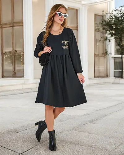 Royalfashion Women's Fabric Dress