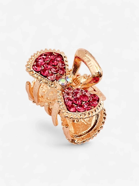 Royalfashion Hair clip with rhinestones Sparkle Twirl