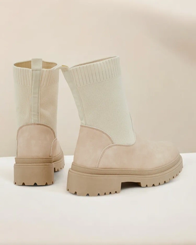 Royalfashion Women's Slip-On Ankle Boots Dorino