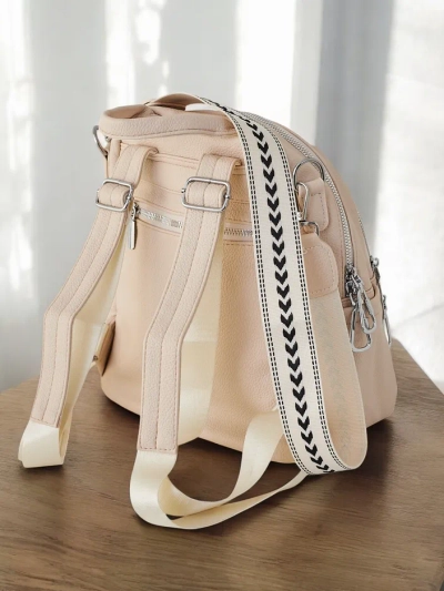 Royalfashion Small women's eco-leather backpack