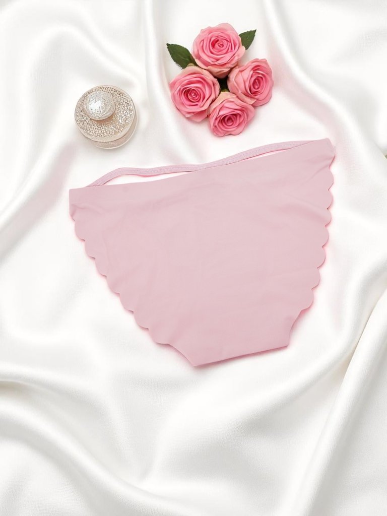 Royalfashion Laser-cut women's bikini panties with decorative straps Edge Chic