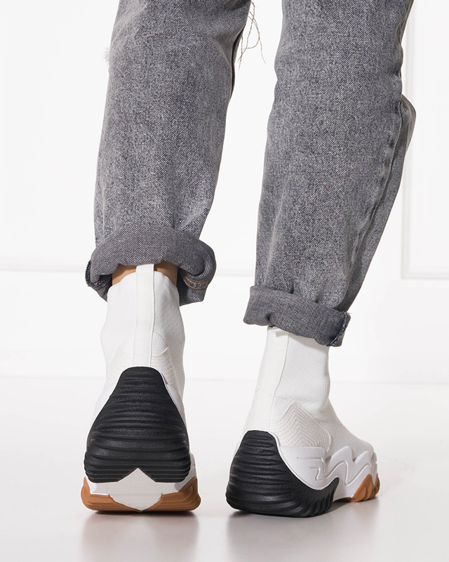 White Sieviešu Tenera Platformas Augstie trenažieri - Apavi