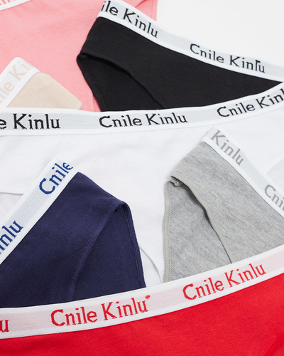 A set of briefs with decorative rubber - Underwear