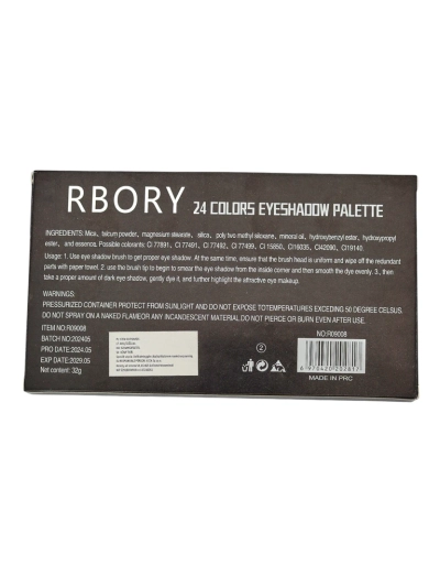 Tea Mood 24 Matte and Glitter Eyeshadow Palette