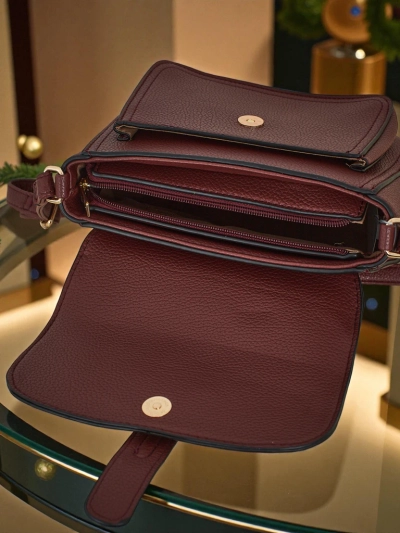 Small women's eco-leather handbag Seray