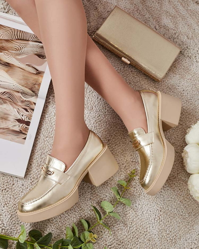 Royalfashion Sieviešu mokasīni uz staba Ralbali