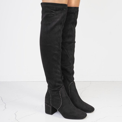 Black Canadian knee high boots - Footwear