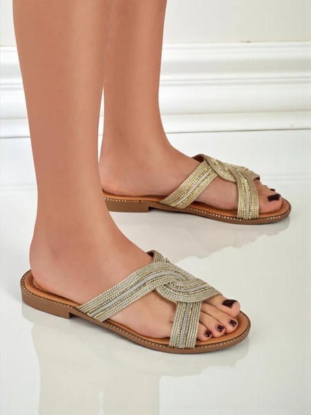 Royalfashion Women's Woven Breeze Flip-Flops