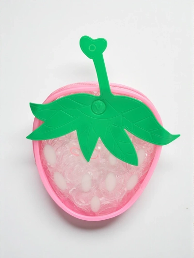 Royalfashion Wielokolorowe gumeczki silikonowe Truskawka