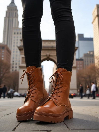 Royalfashion Women's Bumalo lace-up boots