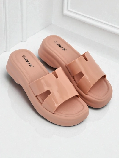 Royalfashion Women's Thick-Soled Flip-Flops Nova Gloss