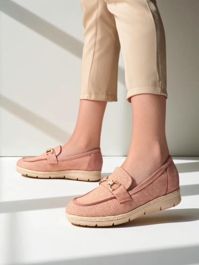Royalfashion Women's flats with a decorative detail on the toe