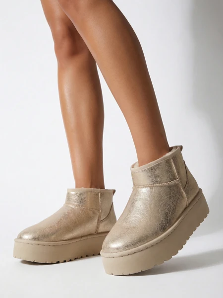 Royalfashion Sieviešu sniega zābaki ar platformu a'la Dagodo