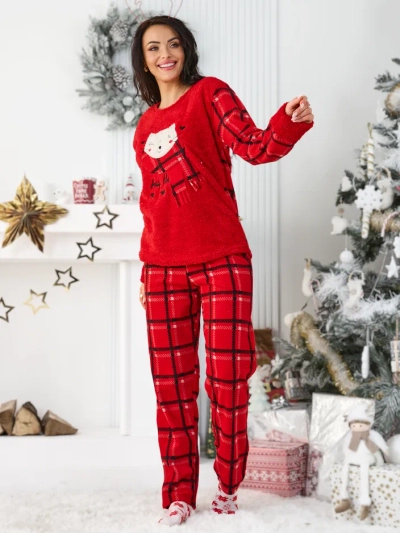 Royalfashion Women's checked pajamas