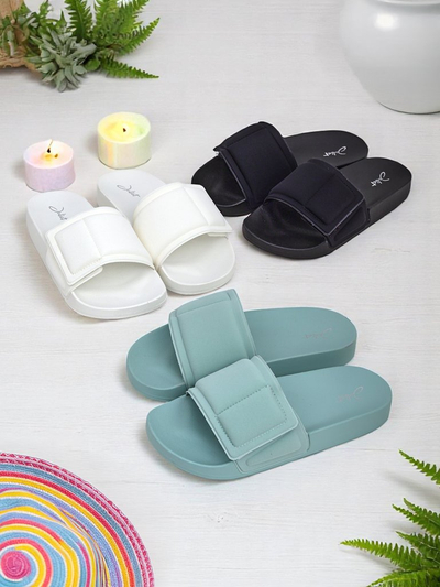 Royalfashion Wimen's Flat Sole Flipes FlexiWalk