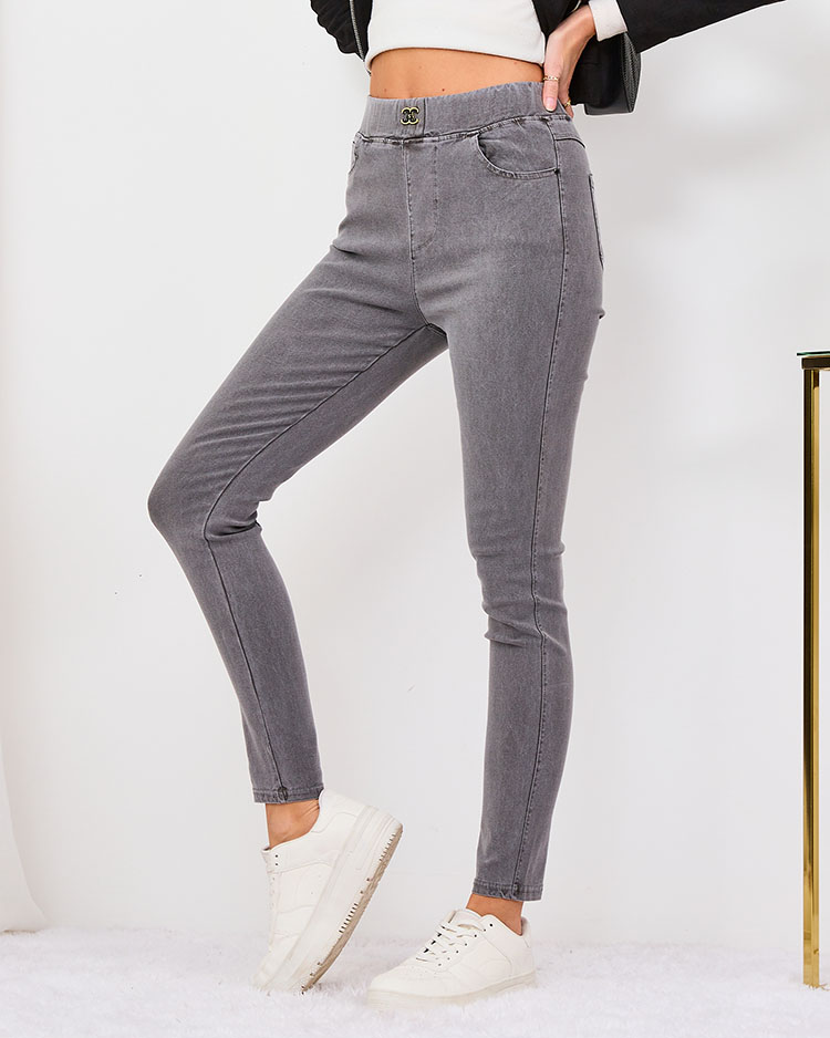 Royalfashion Grey women's teggings