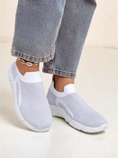 Royalfashion Women's slip-on fabric sports shoes Vena