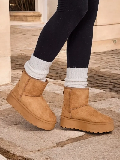 Royalfashion Short boots resembling women's snow boots Eforte
