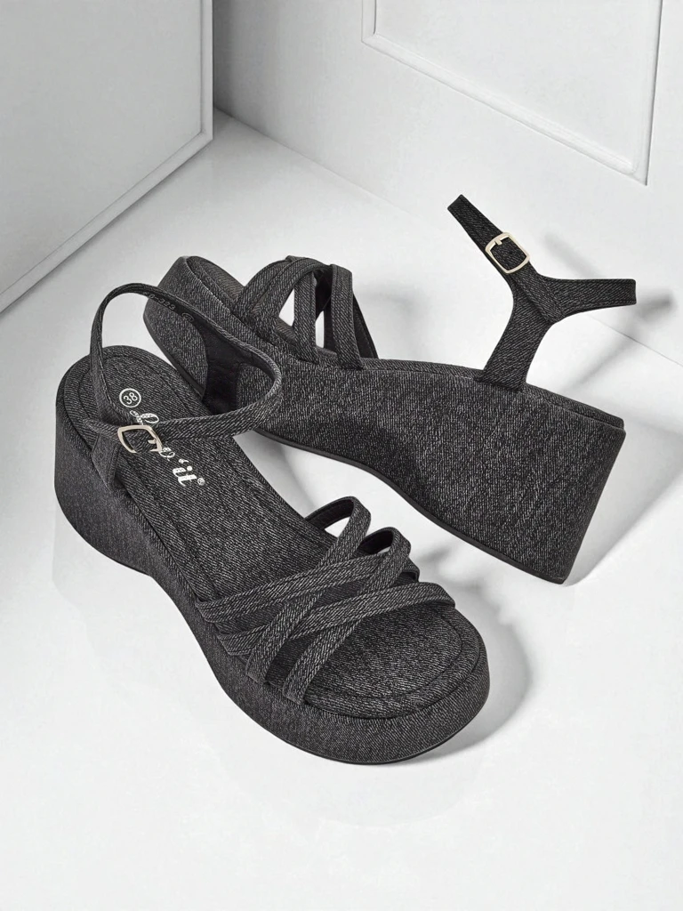 Royalfashion Женские сандалии на танкетке Shadow Lift