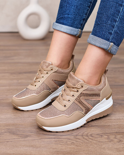 Royalfashion Women's sporty sneakers on a platform Lacyrllia