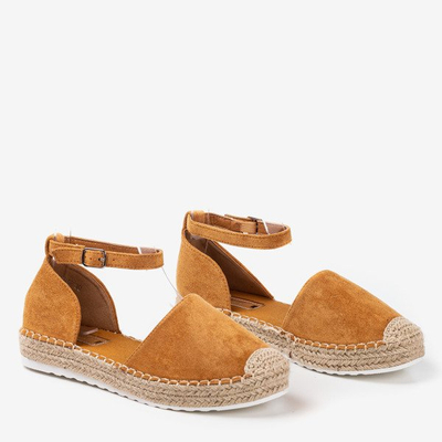 Brown women's platform espadrilles Citiva - Footwear
