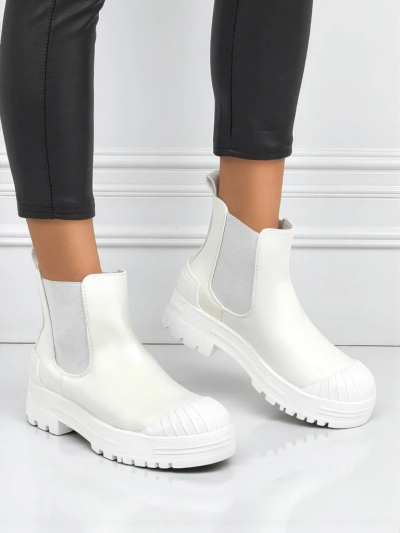 Amber Veil Platform Ankle Boots