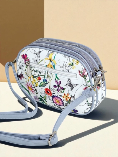 Royalfashion Small women's handbag made of eco leather Floriana