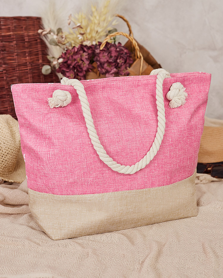 Royalfashion Fabric bag in holiday pattern for shoulder