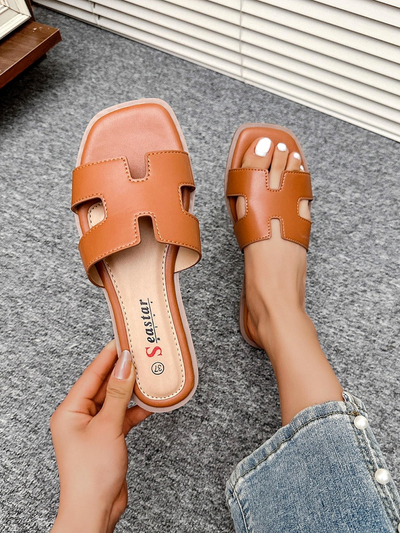 Royalfashion Women's flat sandals Eval