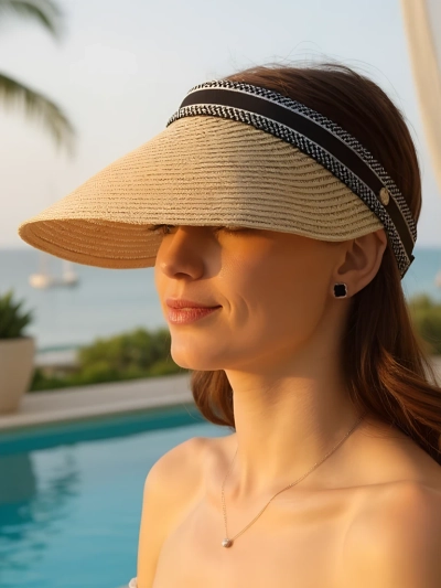 Royalfashion Sunny Weave Sun Visor