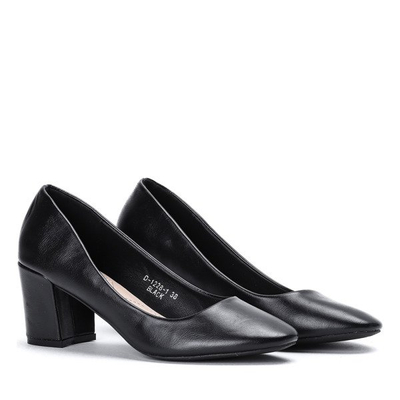 Pumps on the post with a matt finish in black Madisynn - Footwear 1
