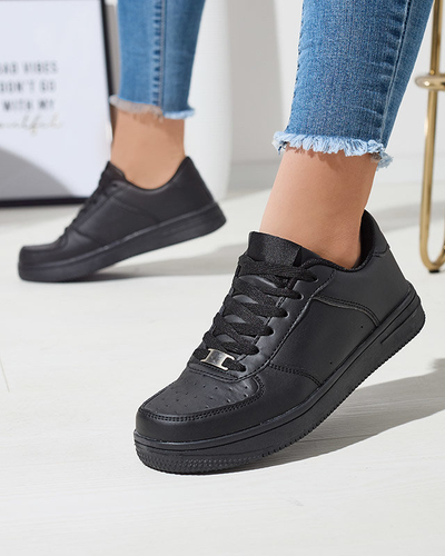 Женские кроссовки черного цвета Defaggo- Footwear